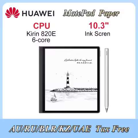 HUAWEI MatePad Paper 10.3 Inch Tablet Kirin 820 6GB 128G LTE/WIFI Ebook Eye Protection Full Screen R