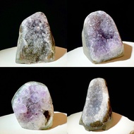 [SG]Brazilian Amethyst Geode Freeform Natural Crystals Link1