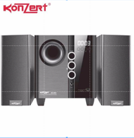 Konzert KX 250+ Bluetooth Multimedia Speaker  (Black)