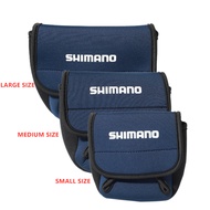 SHIMANO Fishing Reel Bag Spinning Lure Fishing Wheel Cover Protective Case Pouch Pancing Reels Storage Cases Bag