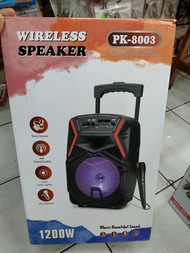PORTABLE SPEAKER KOPER BLUETOOTH BT TWS PK-8003 PK 8003