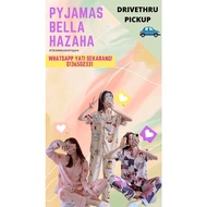 clerance stock pyjamas biasa /pyjamas lengan panjang/pyjamas bella hazaha