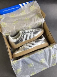 adidas originals Samba OG 舒適簡約 銀色
