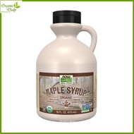 NOW Foods - 有機深色 A 級楓糖漿 - 16 盎司 [香港行貨] 此日期前最佳:2027年02月28日