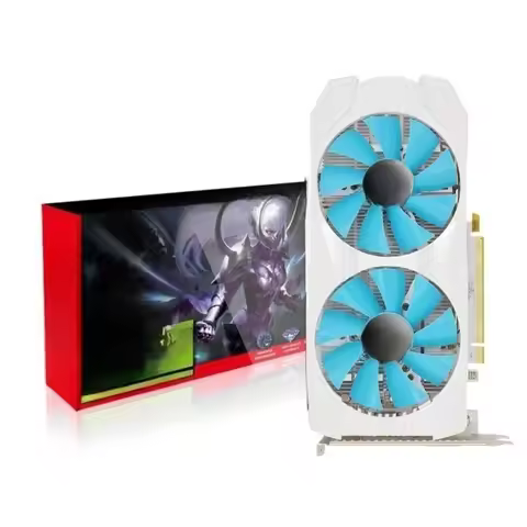 RX 580 590 GME GTX 1660 Super 1660 Ti 1050 Ti Gaming Graphics Card 8/6/4GB GDDR5/6 GPU for PC Deskto