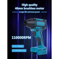 Air For Makita 18V lithium Battery 40mm Brushless Motor Jet Blower Portable Violent Turbo Fan 110000