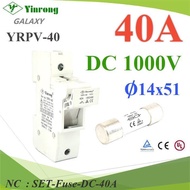 NC Fuse SET DC 40A 1000VDC With Box SET-Fuse-DC-40A