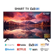 JEAANSP TV 32 40 43 46 inch Android 14.0 TV LED 50 55 Smart TV DVB-T2 Netflix Youtube Bluetooth TV