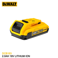 DEWALT DCB183 2.0 AH 18V LITHIUM ION BATTERY