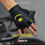 [LKC05] iSports Malaysia National Team Cycling Glove Padded Glove Road bike Mountain bike Cycling RB