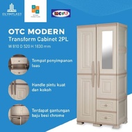 Olymplast OTC 2PL Modern Lemari Pakaian 2 Pintu