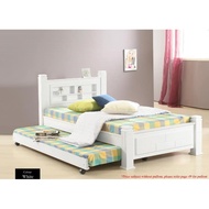 MX6302 Single Bed Frame With Pull Out Bed
