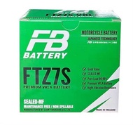 แบตเตอรี่ FB FTZ7S ขนาด 12v 7Ah สำหรับ Click 125i