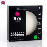 B+W Digital UV Filter 49/52/55/58/62/67/72/77/82mm XS-PRO MRC Nano UV Haze Protective Filter for Cam