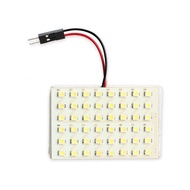 (✧KidsDreamMall)48 LED Dome Festoon Interior Bulb Car Roof Light with T10 Adapter Festoon Base