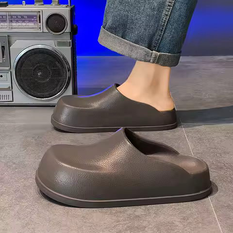 Men's and women's slippers for summer wear, anti slip EVA rubber Boken shoes