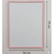 Pink Photo Frame 75x50 Cm.picture 75x50 Cm.pink Large Minimalist Design Light Weight