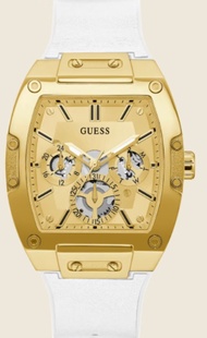 GUESS GW0202G6 GW0202G1 GW0202G2 GW0202G3 GW0202G4 PHOENIX WHITE STAINLESS STEEL MEN'S WATCHES