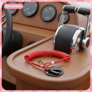[gwxmmy] Outboard Engine Kill Switch Lanyard Quick Release Clip Outboard Kill Switch Lanyard Easy In