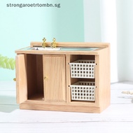 Strongaroetrtombn 1:12  Dollhouse Furniture Basin Sink Cupboard Cupboard Cabinet  SG