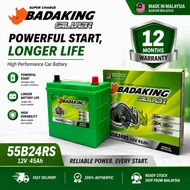 [IPOH] 55B24RS | NS60RS Badaking Silver Car Battery
