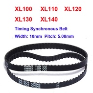 100XL 110XL 120XL 130XL 140XL 037 Timing Belt Rubber Belt 10mm Width 1/5'' Pitch