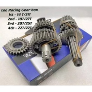 LEO RACING GEAR SET ESPADA LEO EX5 DREAM RACING GEAR SET ESPADA IKK  EX5 GEAR BOX SET WAVE125