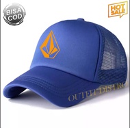Topi Distro Volcom / Topi distro Volcom Premium / TOPI TRUCKE VOLCOM / Logo Orenge