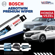 Honda Vezel / HRV BOSCH Aerotwin Car Front Wiper Set &amp; Rear Wiper (OEM only)| Basic Advantage Windshield Wiper Blades