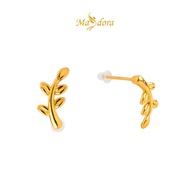 MASDORA 999 Gold Earring Earrings Emas ~ Golden Leafy (EMAS 999/24K)