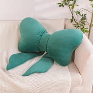 Bow Decoration Pillow Waist Pillow Sofa Home Girl Heart Princess Style Plush Toy Cushion 0W8X