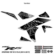 Striping R15 V2 / / V2.0 / STICKERS / STICKER / YAMAHA R15 V2 / MOTORCYCLE STICKER VARIATIONS / 2014