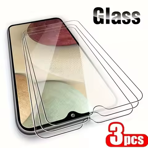 3PCS Tempered Glass Film For Samsung Galaxy A02s A03s A12 Screen Protector Galaxy A32 5G