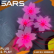 Universal Car Sakura Flower Pillar Lamp / Ambient Light / 8 Color