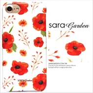 【Sara Garden】客製化 手機殼 蘋果 iPhone6 iphone6S i6 i6s 水彩 罌粟 碎花 保護殼 硬殼