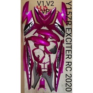 coverset yamaha y15zr violet purple