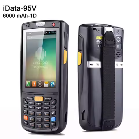 SM-iData95V 6000 mAh High Capacity Battery 4G Wireless Data Collector Android Rugged PDA with Wifi, 