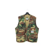 Back to Green-經典釣魚背心 復古迷彩 多口袋 v-07/vintage vest