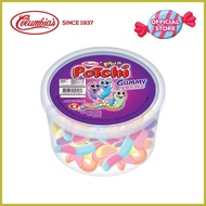 ■ ✓ ➥ Columbia Candies: Potchi Gummy Worms Candy Jar