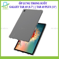 Shockproof transparent silicone case for Galaxy Tab A9 (8.7') | Tab A9 Plus (11')