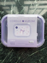 可入微波爐- Corelle康寧 Kuromi不銹鋼保鮮盒