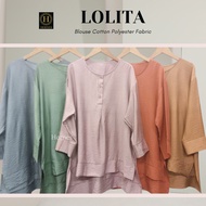 ORIGINAL HERNES BLOUSE LOLITA BLOUSE WOMEN BLOUSE MUSLIMAH / BLOUSE PLUS SIZE SPRING STYLE