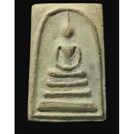 Thai Amulet Phra Somdej Roy Pee Samakon Card “Anusorn Roi Pee” 100 year’s Pim Som Sum Wat Rakang Kositaram B.E.2515