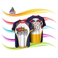 MERDEKA KE 68th !!! BAJU KIDS\DEWASA T-SHIRT ROUNDNECK MICROFIBRE DESIGN BATIK