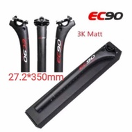 Ec90 Carbon Seatpost Size 27.2 X 350 Mm - Carbon Roadbike Mtb Seatpost
