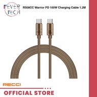 Recci RS08CC Warrior 100W PD Charging Cable - Fast, Durable, and Reliable (1.2M Type-C to Type-C)