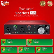 Focusrite Scarlett 4i4 3rd Gen (USB Recording Interface)
