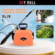 CROPJET 8L/5L Electric Sprayer Pam Racun Battery Sprayer Electric Knapsack Sprayer Pump Disinfection