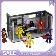 Nights At Freddy Security Room Scene Building Blocks Bricks Boxed Building Sets