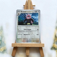 Pokemon Bewear Card 053/064 - Scarlet & Violet Shrouded Fables Common Reverse Holo English Card
